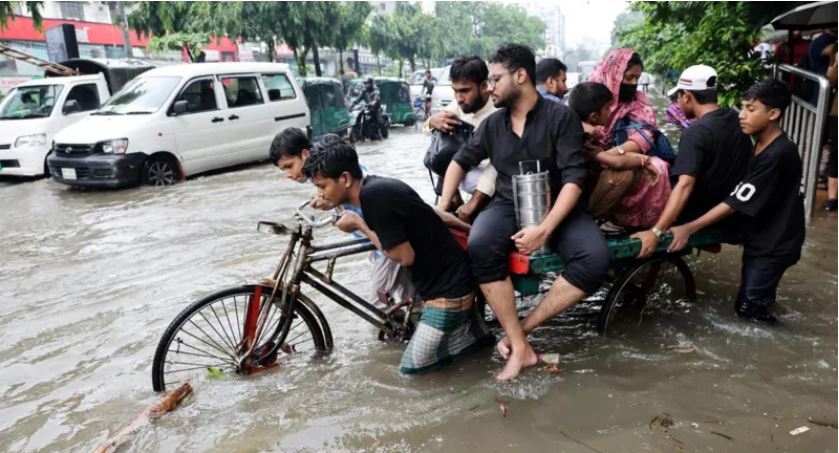 Heavy rains and flash floods in Bangladesh leave 51 dead