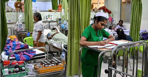 What is the mosquito-borne disease Sri Lanka is using drones to fight?