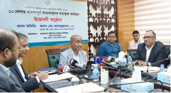 ADR can cut pending cases to around 2 million within next year: Asaduzzaman