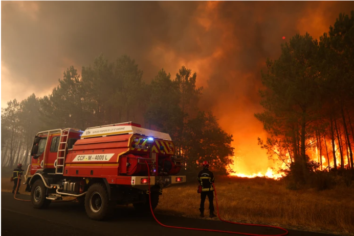 Another 10,000 people evacuated because of wildfires in Spain