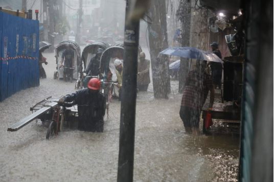 “Fresh waterlogging in Chattogram revives questions over delayed Tk 14,000 crore projects.”