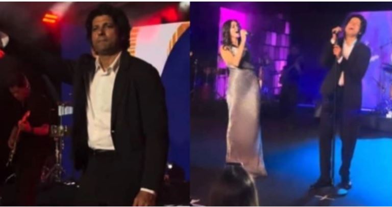 Farhan Akhtar, Shibani Dandekar face online criticism over wedding performance