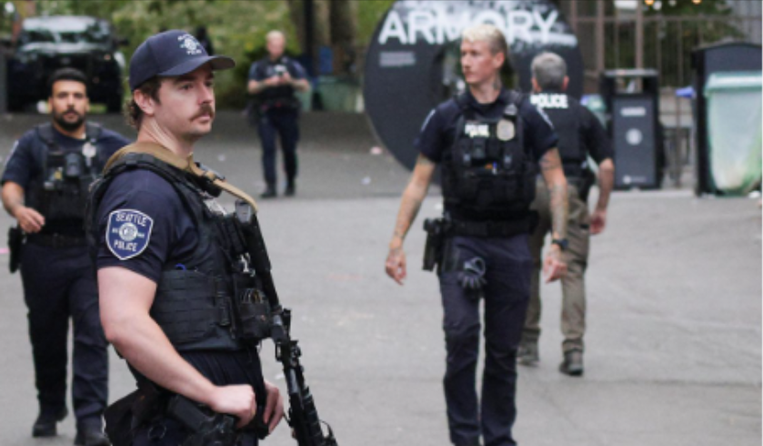 Three killed and four injured in shooting at food festival near Seattle’s Space Needle