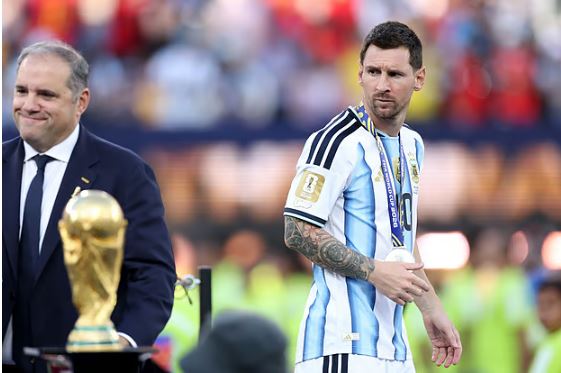 “Messi speaks out after defeat in the World Cup final.”