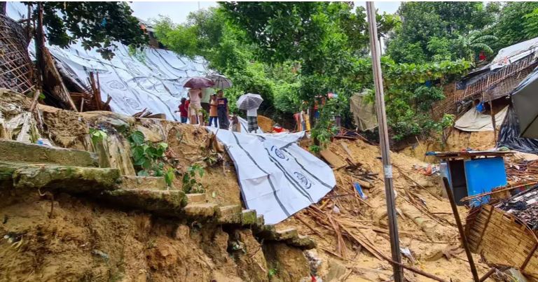 482 weather incidents hit Rohingya camps, affecting 43,000 refugees